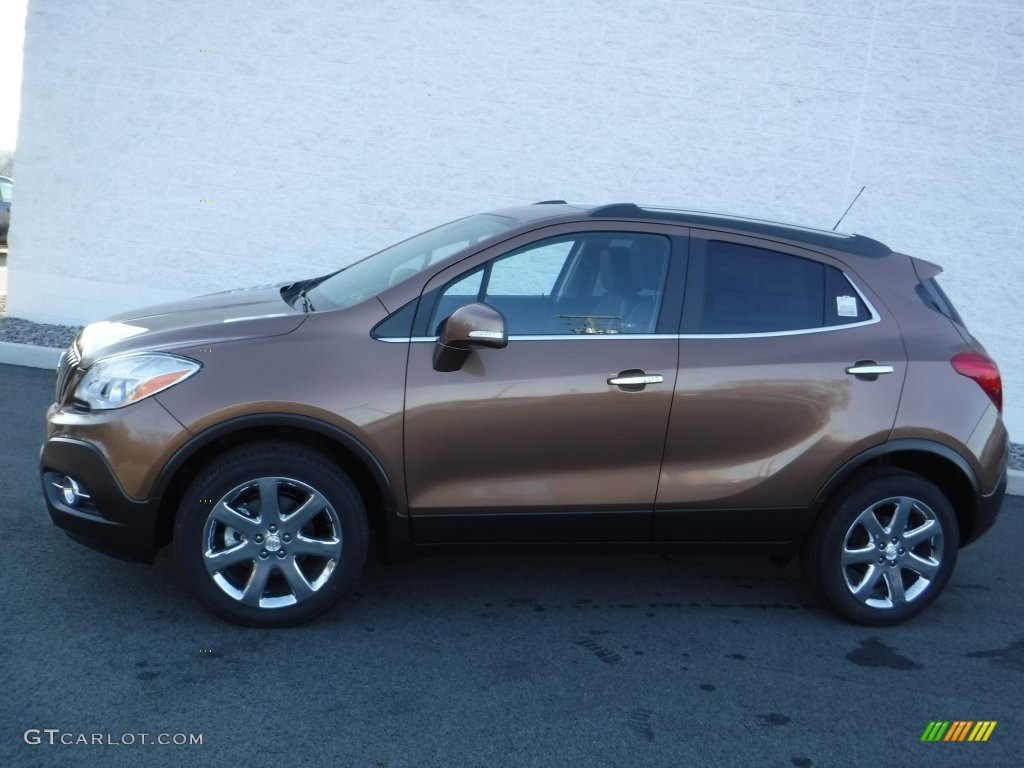 River Rock Metallic 2016 Buick Encore Convenience AWD Exterior Photo #109316123