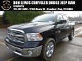 2016 Brilliant Black Crystal Pearl Ram 1500 Big Horn Crew Cab 4x4  photo #1