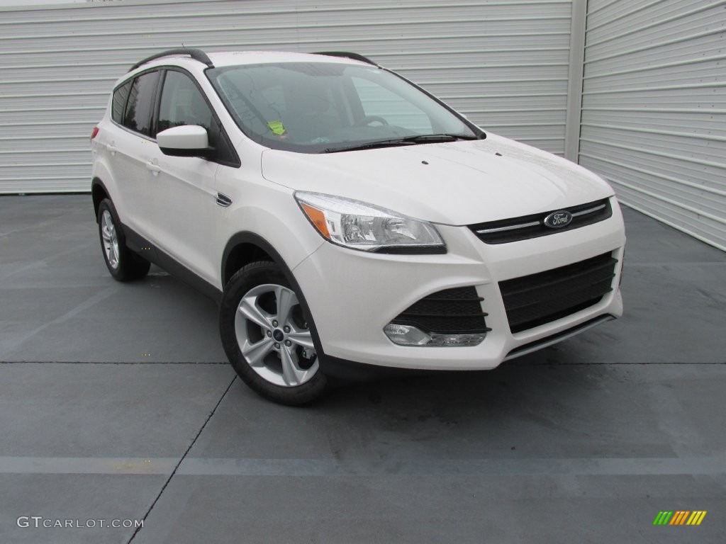 2016 Escape SE - White Platinum Metallic / Charcoal Black photo #1