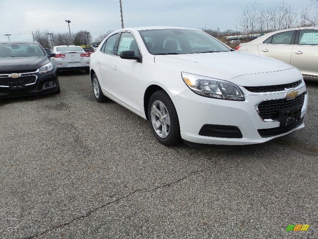 2016 Malibu Limited LS - Summit White / Jet Black/Titanium photo #3