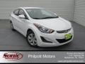 2016 White Hyundai Elantra SE  photo #2