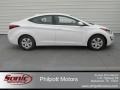 2016 White Hyundai Elantra SE  photo #3