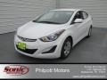 2016 White Hyundai Elantra SE  photo #7