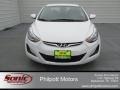2016 White Hyundai Elantra SE  photo #8