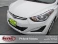 2016 White Hyundai Elantra SE  photo #10