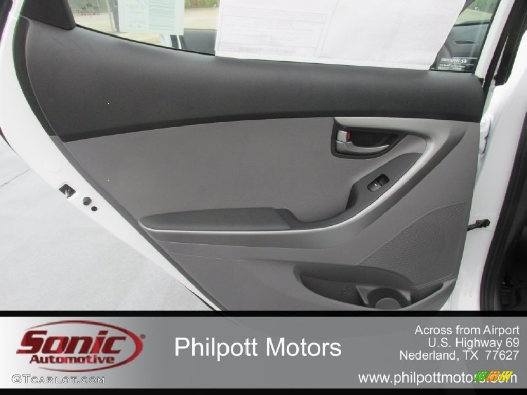 2016 Elantra SE - White / Gray photo #16