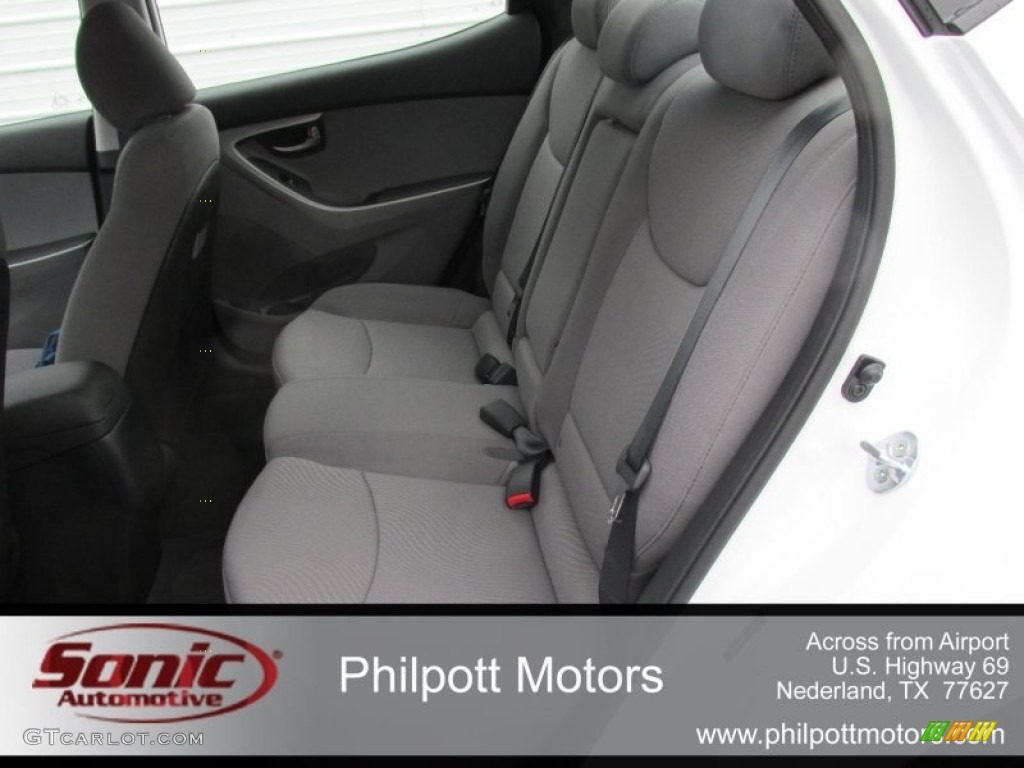 2016 Elantra SE - White / Gray photo #17