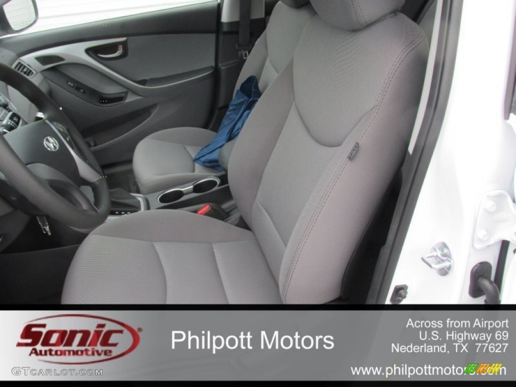 2016 Elantra SE - White / Gray photo #20