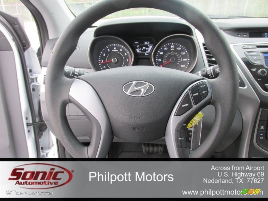 2016 Elantra SE - White / Gray photo #27