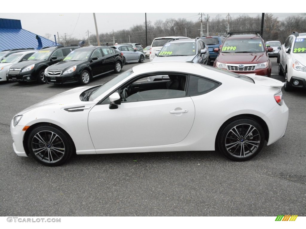 2013 BRZ Limited - Satin White Pearl / Black Leather/Alcantara photo #11