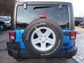 2016 Hydro Blue Pearl Jeep Wrangler Unlimited Sport 4x4  photo #4