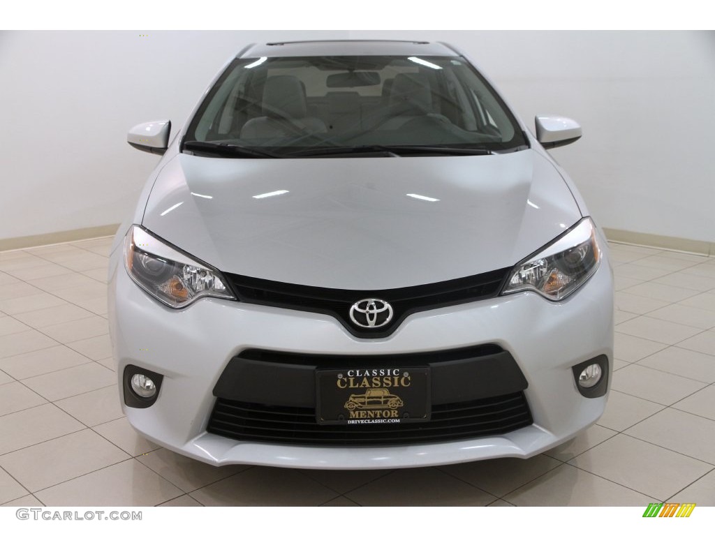 2014 Corolla LE - Classic Silver Metallic / Ash photo #2