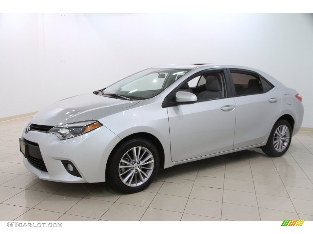 2014 Corolla LE - Classic Silver Metallic / Ash photo #3