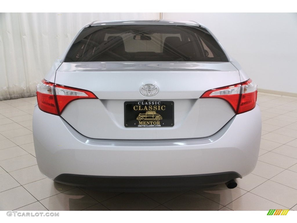 2014 Corolla LE - Classic Silver Metallic / Ash photo #17