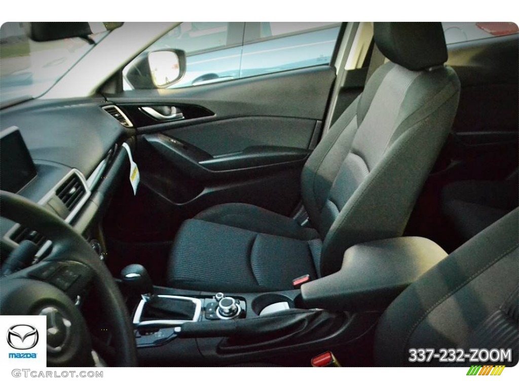 2016 MAZDA3 i Sport 4 Door - Liquid Silver Metallic / Black photo #2