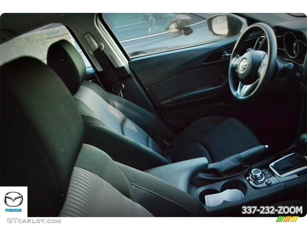 2016 MAZDA3 i Sport 4 Door - Liquid Silver Metallic / Black photo #5