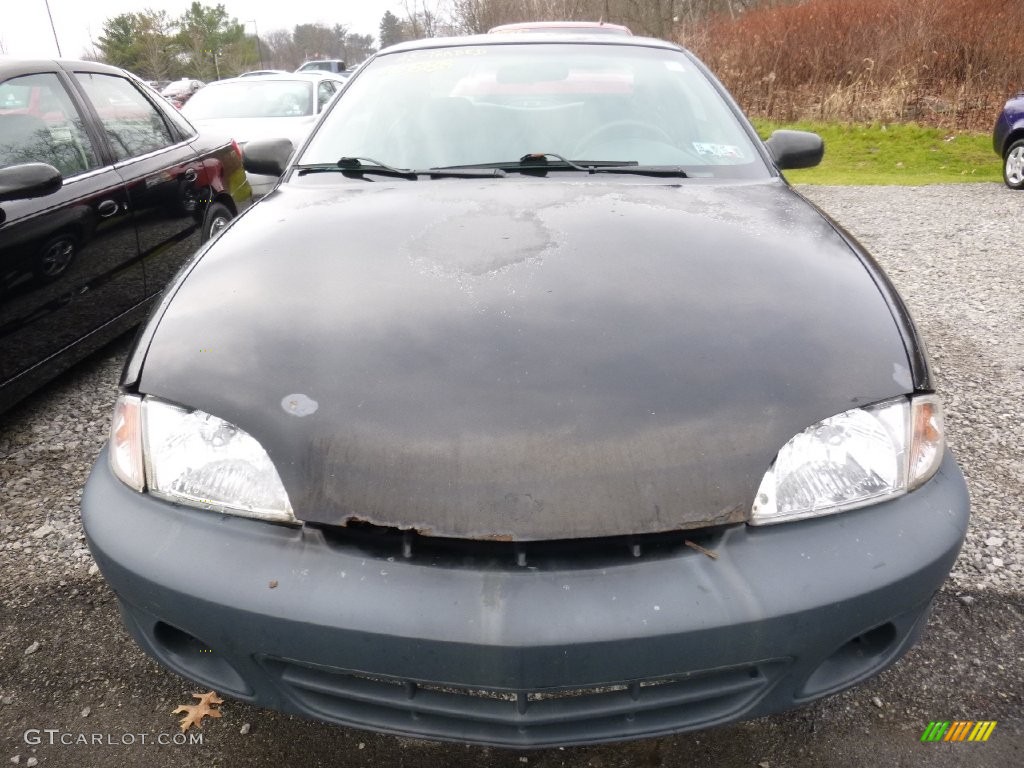 2002 Cavalier Coupe - Black / Graphite photo #6
