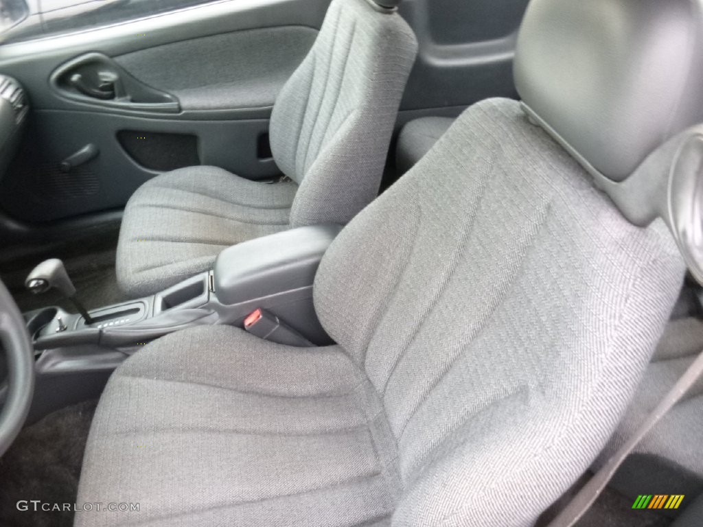 2002 Cavalier Coupe - Black / Graphite photo #8