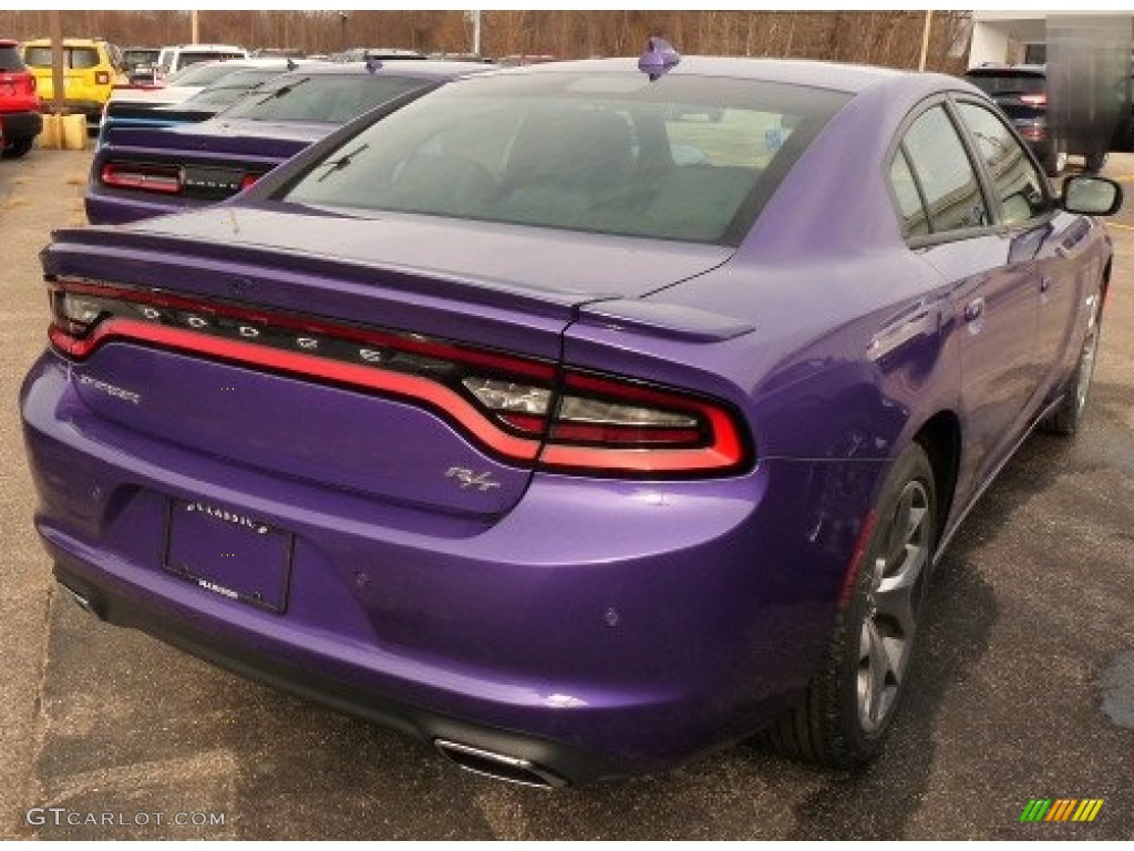 2016 Charger R/T - Plum Crazy Pearl / Black photo #1