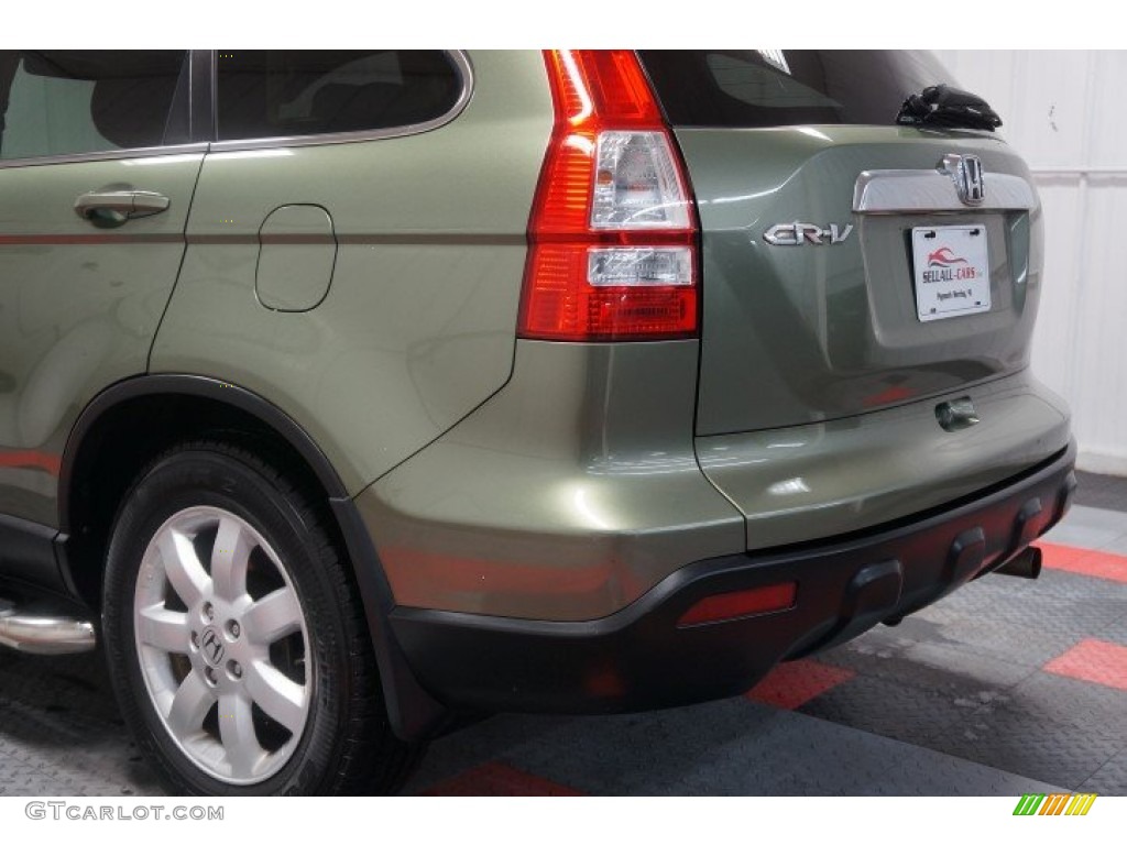 2008 CR-V EX-L 4WD - Green Tea Metallic / Ivory photo #68