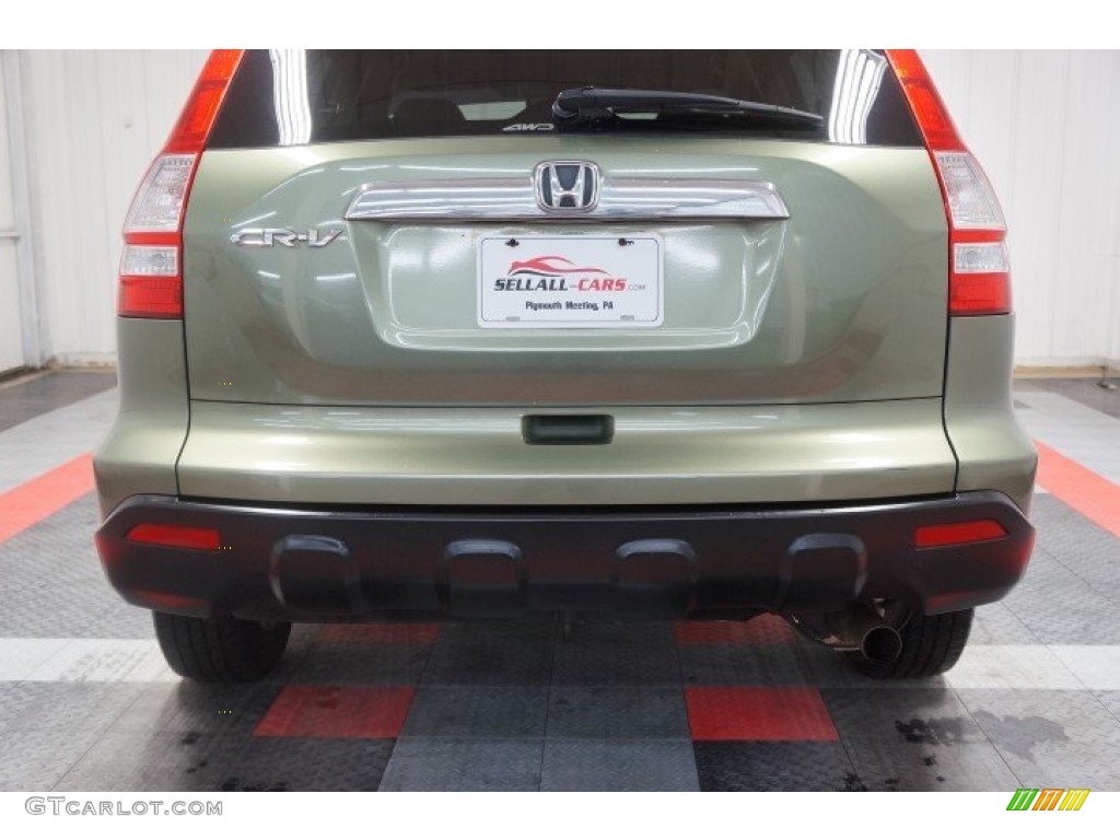 2008 CR-V EX-L 4WD - Green Tea Metallic / Ivory photo #70