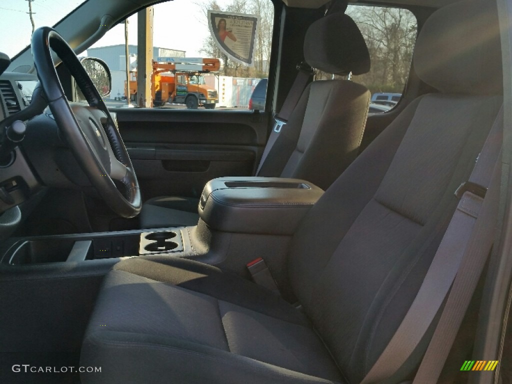 2013 Silverado 1500 LT Extended Cab 4x4 - Black / Light Titanium/Dark Titanium photo #17