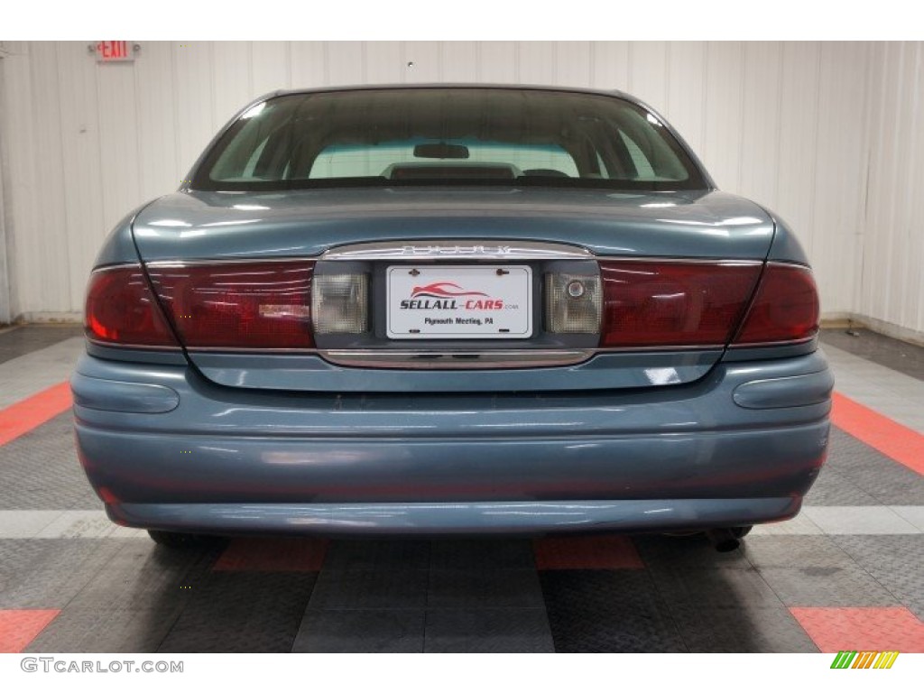 2002 LeSabre Custom - Titanium Blue Metallic / Medium Gray photo #9