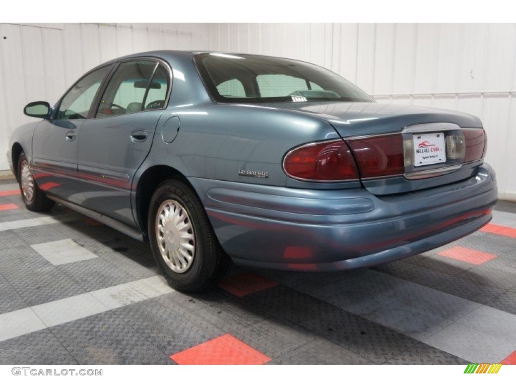 2002 LeSabre Custom - Titanium Blue Metallic / Medium Gray photo #10