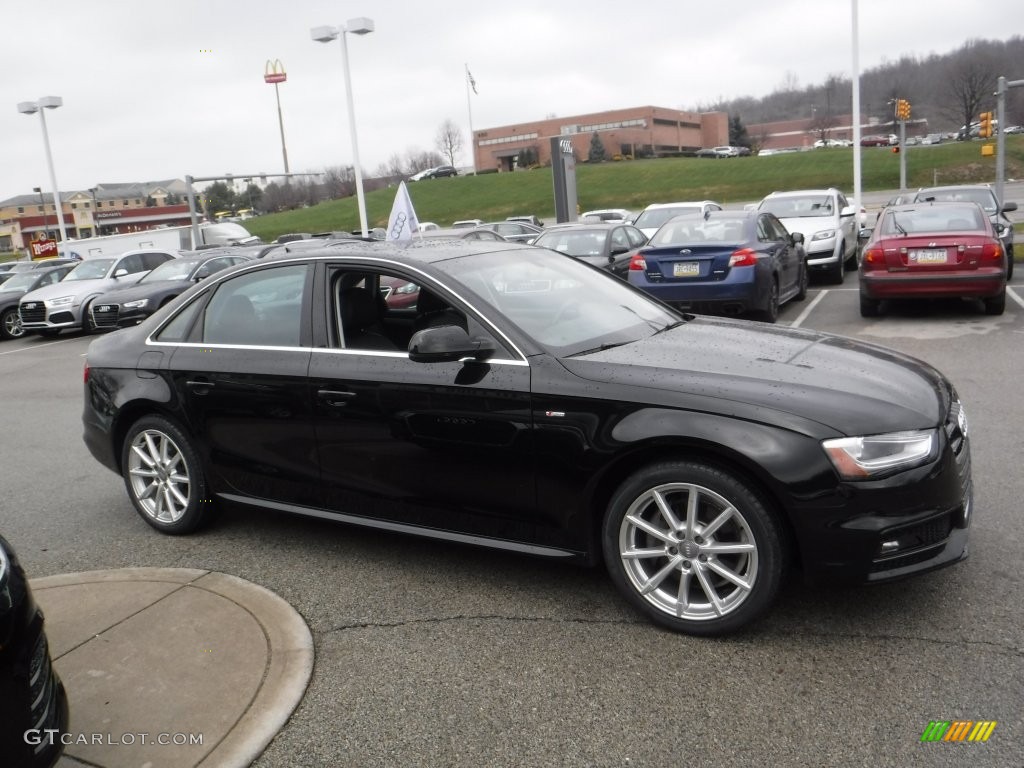 2015 A4 2.0T Premium Plus quattro - Brilliant Black / Black photo #9