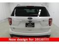 2016 White Platinum Metallic Tri-Coat Ford Explorer XLT 4WD  photo #5