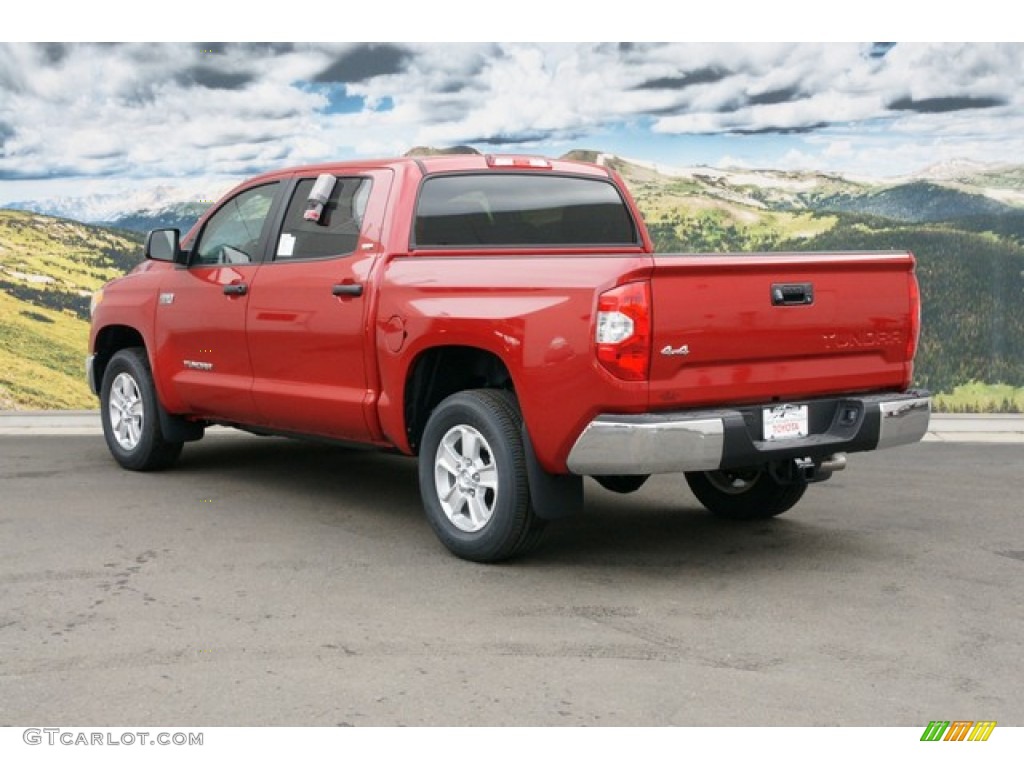 2016 Tundra SR5 CrewMax 4x4 - Barcelona Red Metallic / Black photo #3