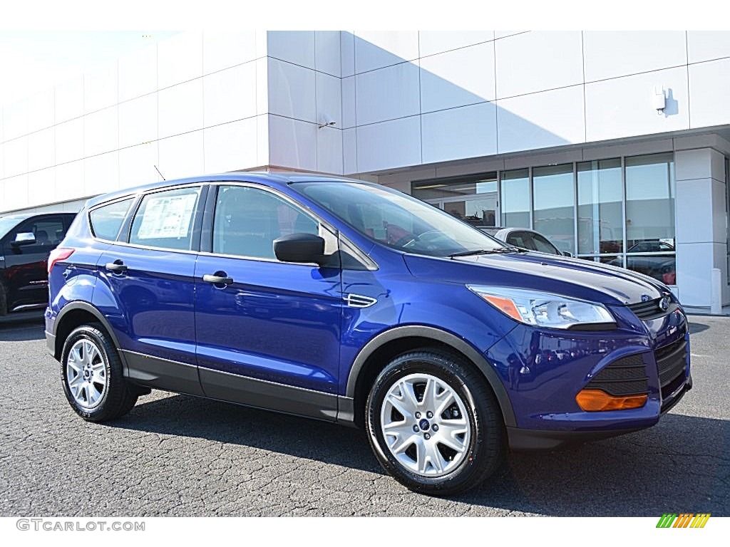 2016 Escape S - Deep Impact Blue Metallic / Charcoal Black photo #1