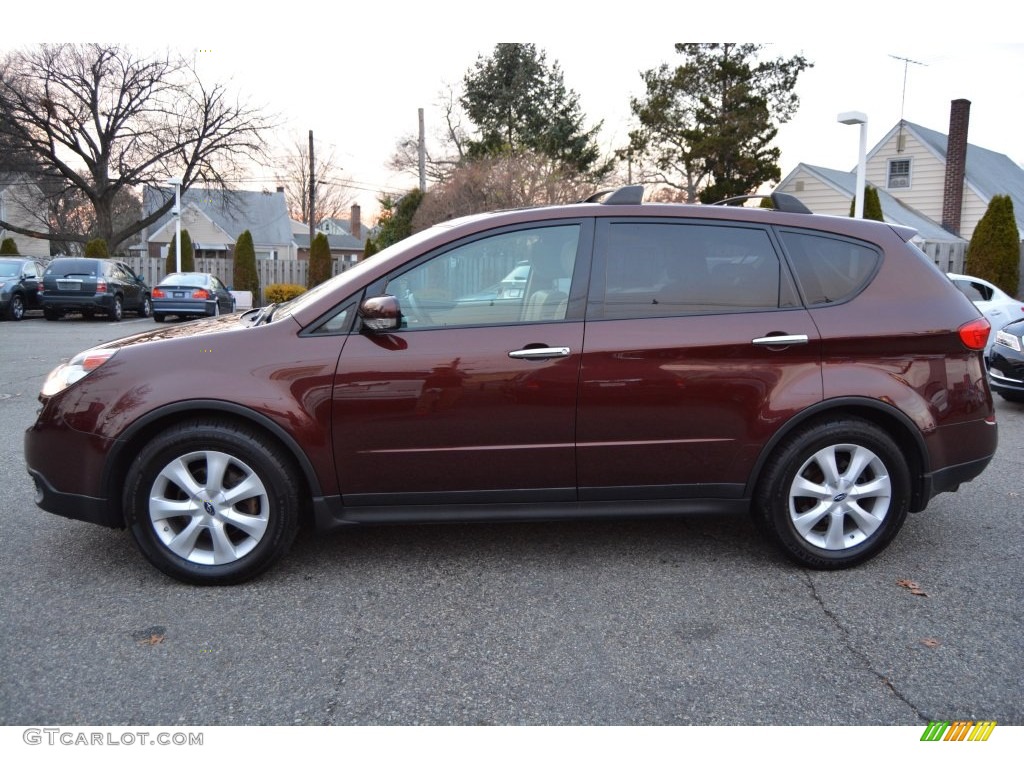 Mahogany Red Pearl 2006 Subaru B9 Tribeca Limited 7 Passenger Exterior Photo #109337417