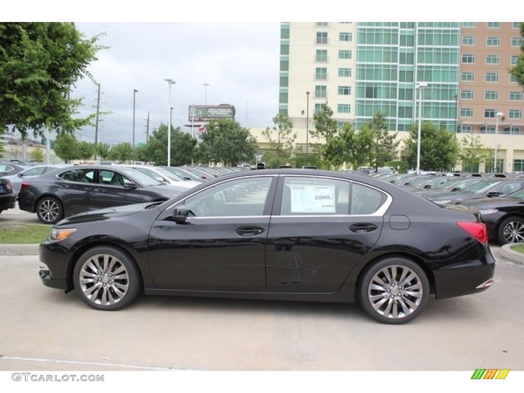 Crystal Black Pearl 2016 Acura RLX Advance Exterior Photo #109337564