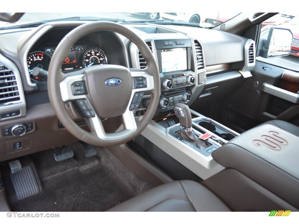 King Ranch Java Interior 2016 Ford F150 King Ranch SuperCrew 4x4 Photo #109338098