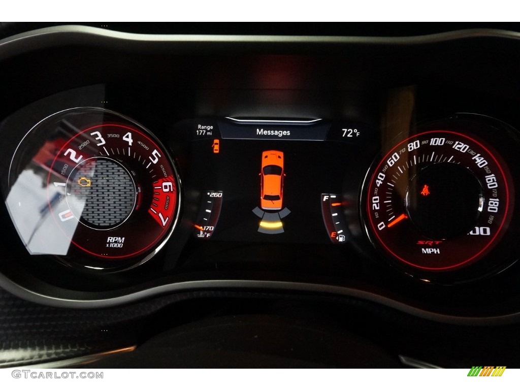 2016 Dodge Challenger SRT Hellcat Gauges Photo #109338479