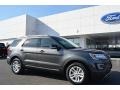 2016 Magnetic Metallic Ford Explorer XLT  photo #1