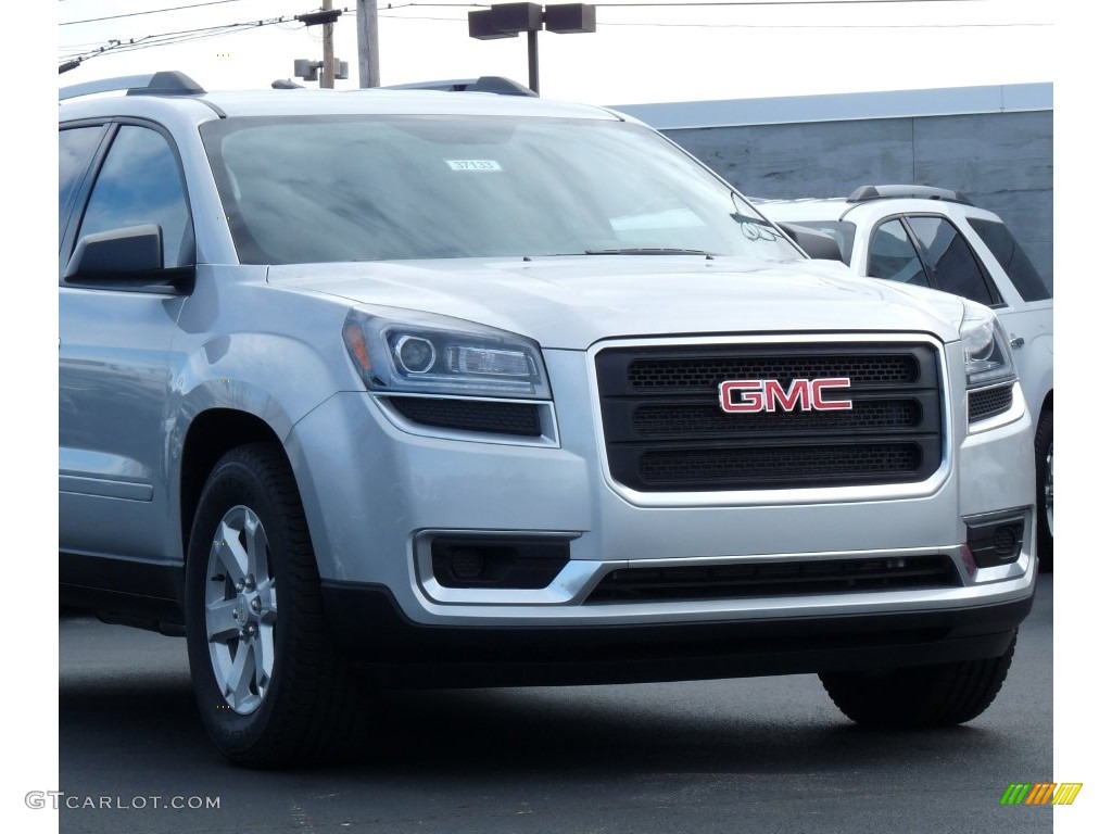 2016 Acadia SLE AWD - Quicksilver Metallic / Ebony photo #4