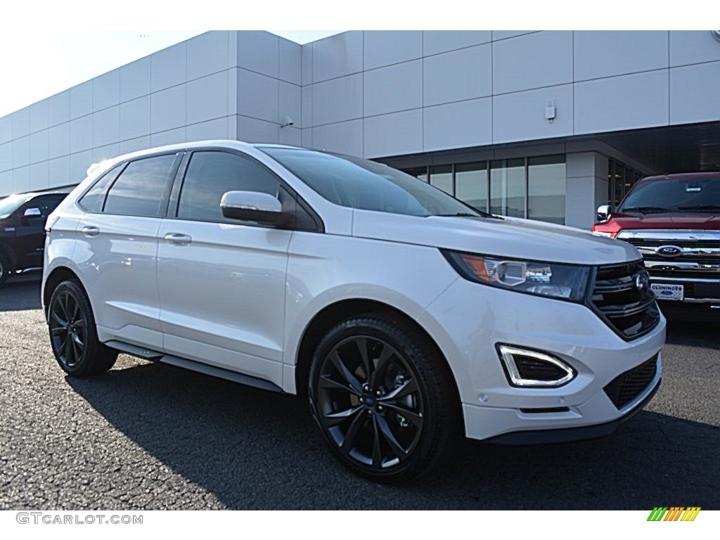 2015 White Platinum Metallic Ford Edge Sport 109336246