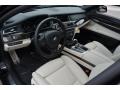 Ivory White/Black Prime Interior Photo for 2015 BMW 7 Series #109341824