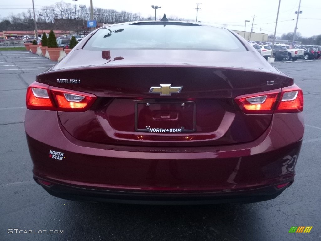 2016 Malibu LS - Butte Red Metallic / Dark Atmosphere/Medium Ash Gray photo #7