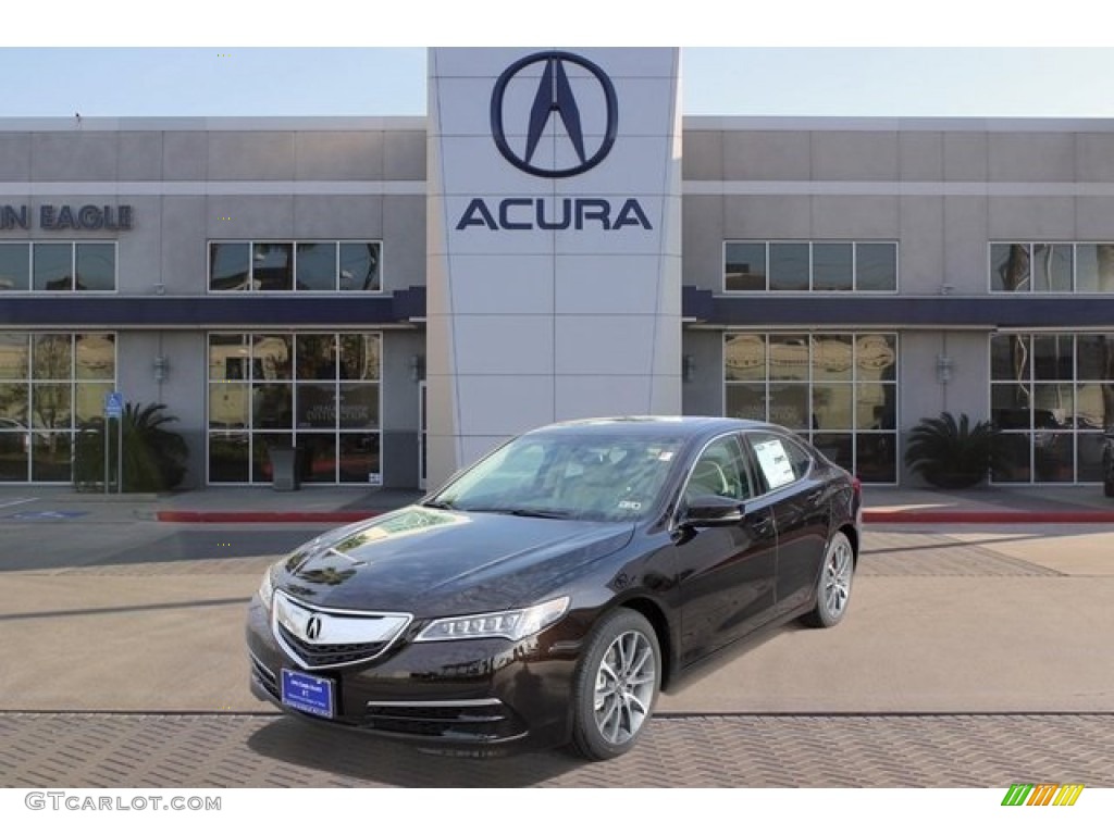 2016 TLX 3.5 Technology SH-AWD - Crystal Black Pearl / Parchment photo #3
