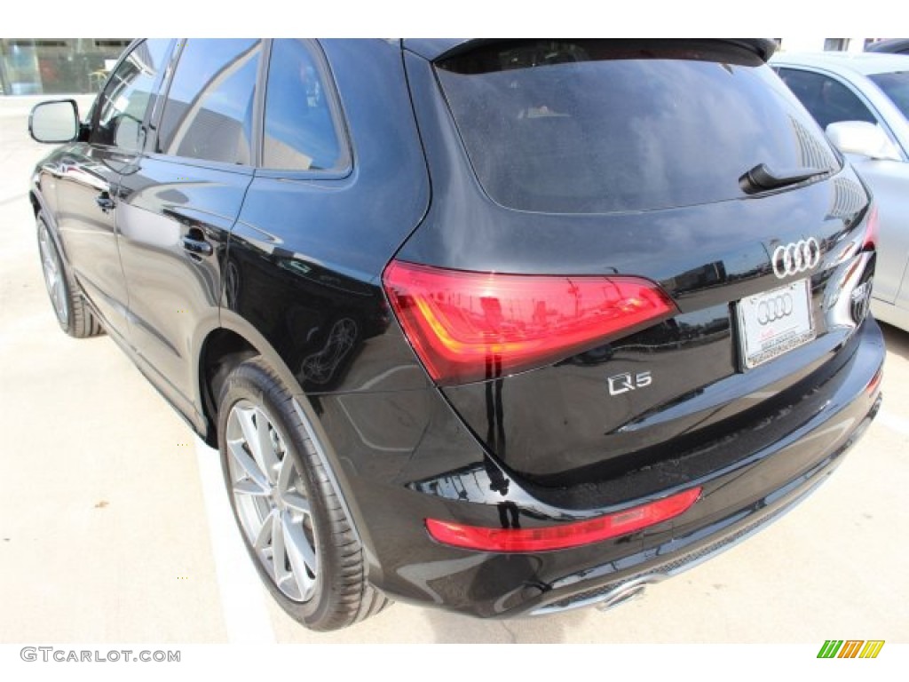 2016 Q5 3.0 TFSI Premium Plus quattro - Mythos Black Metallic / Chestnut Brown photo #6