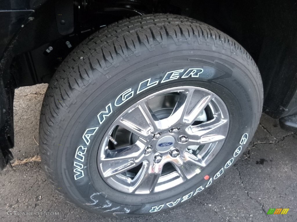 2016 F150 XLT SuperCrew 4x4 - Shadow Black / Medium Earth Gray photo #5