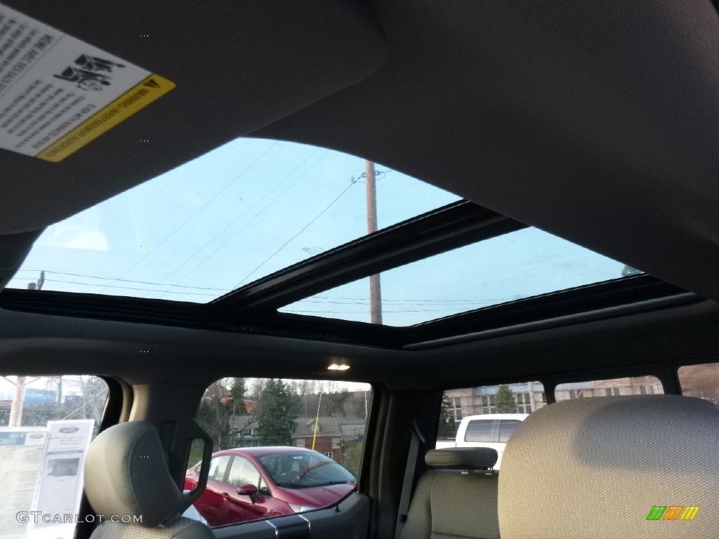 2016 F150 XLT SuperCrew 4x4 - Shadow Black / Medium Earth Gray photo #12