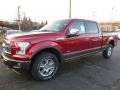 Ruby Red 2016 Ford F150 Lariat SuperCrew 4x4 Exterior