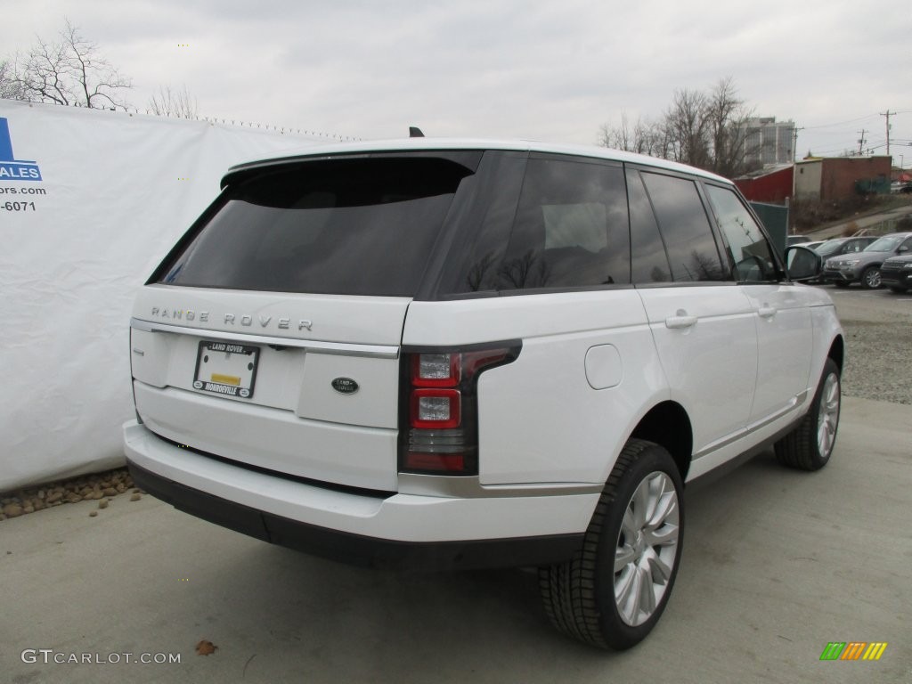 2016 Range Rover Supercharged - Fuji White / Ebony photo #4