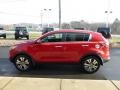 2011 Signal Red Kia Sportage EX AWD  photo #10