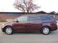 2014 Dark Cherry Pearl Honda Odyssey LX  photo #2