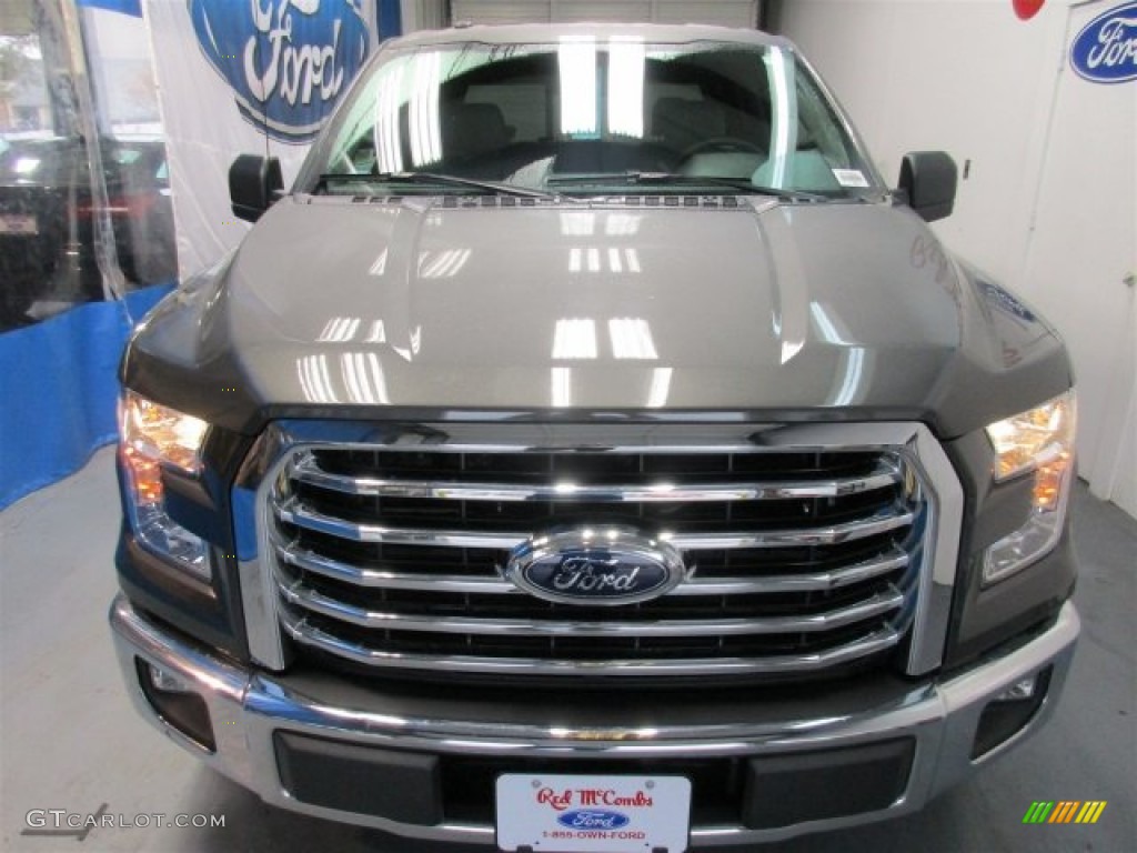 2016 F150 XLT SuperCrew - Magnetic / Medium Earth Gray photo #2